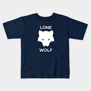 Lone Wolf Introvert T-Shirt Kids T-Shirt